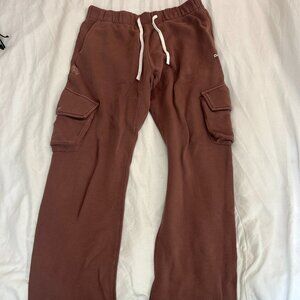 Darc Sport Wolves Bigelow Cargo Sweat Pants in Mauve